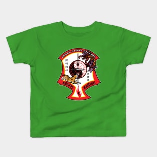 Oscar Steele Kenpo Karate Crest Kids T-Shirt